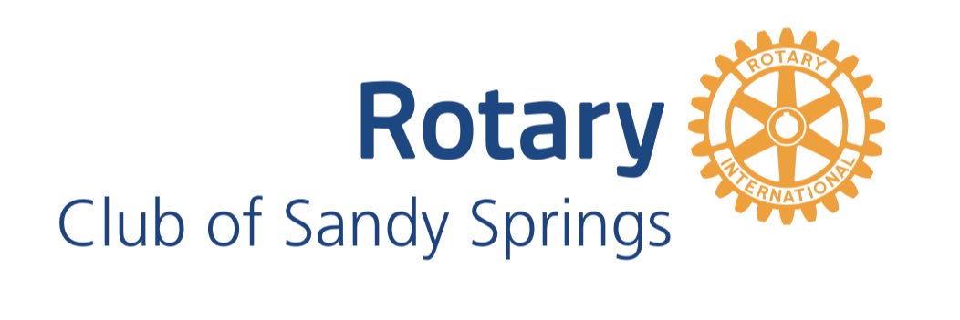 Sandy Springs Rotary banner