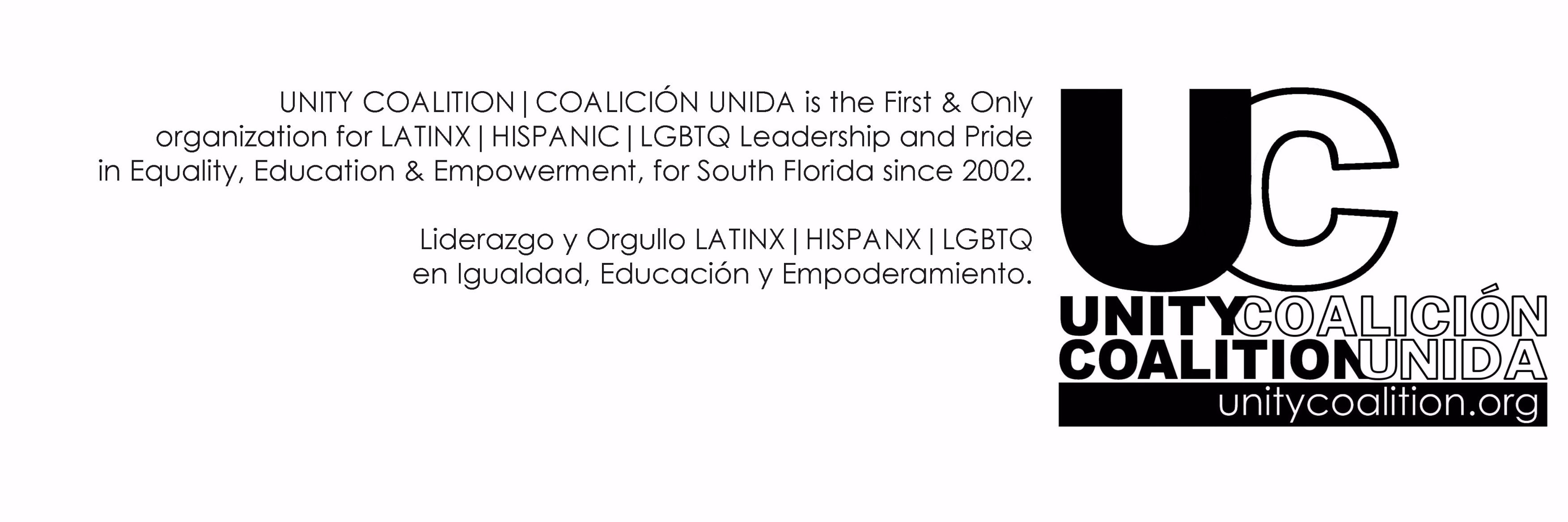 Unity Coalition banner