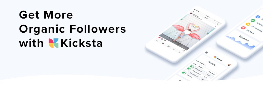 Kicksta.co banner