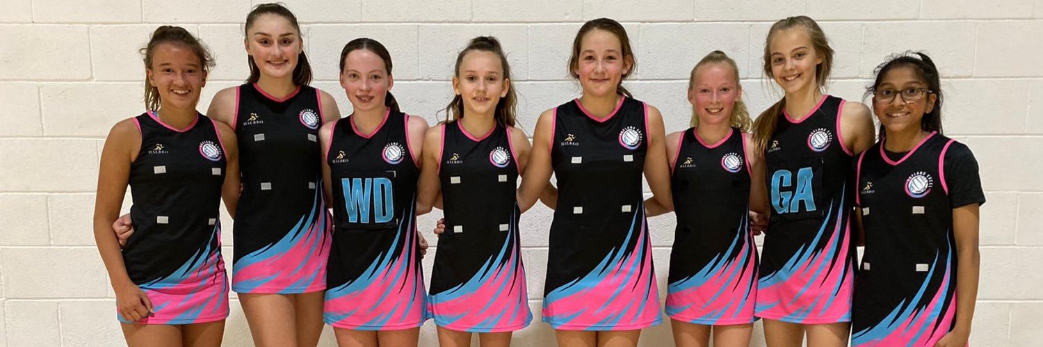 Leyland Excel Netball Club banner