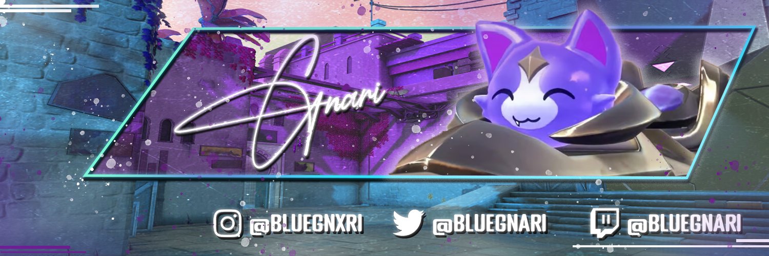 BlueGnari's profile banner image
