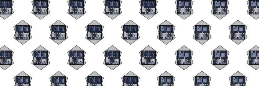 Colon Hyphen banner