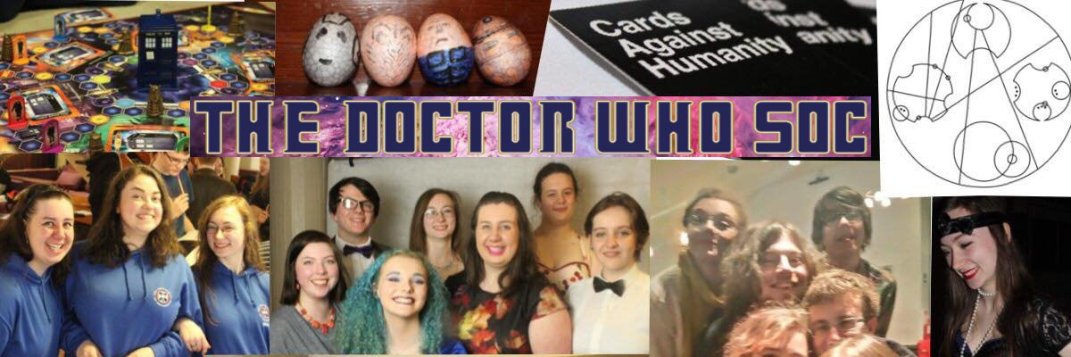 Edinburgh Uni WhoSoc banner