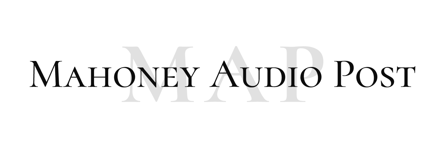 Mahoney Audio Post banner