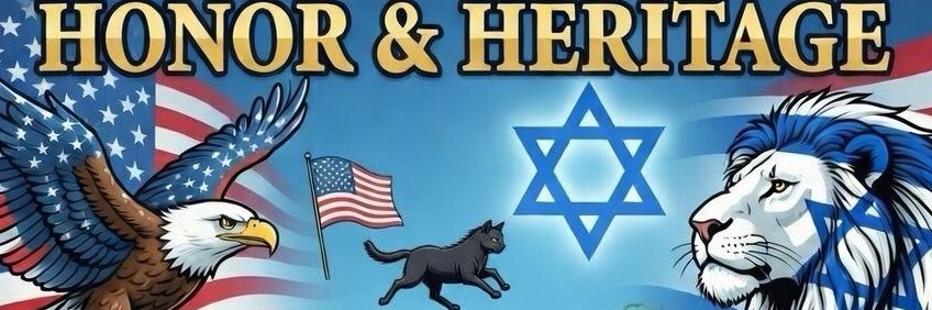 friend of Israel 🇮🇱🇺🇸🧡 banner