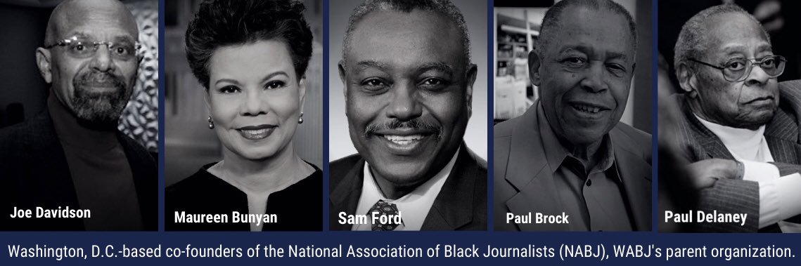 WABJ - Washington Association of Black Journalists's banner