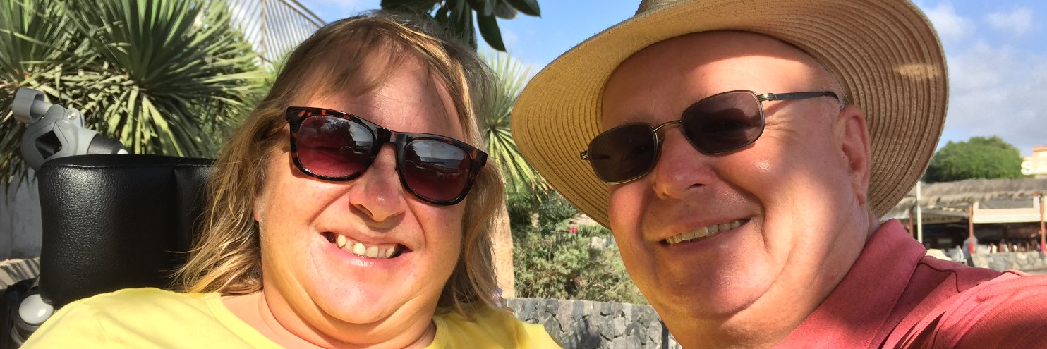 Living with MS in Tenerife banner