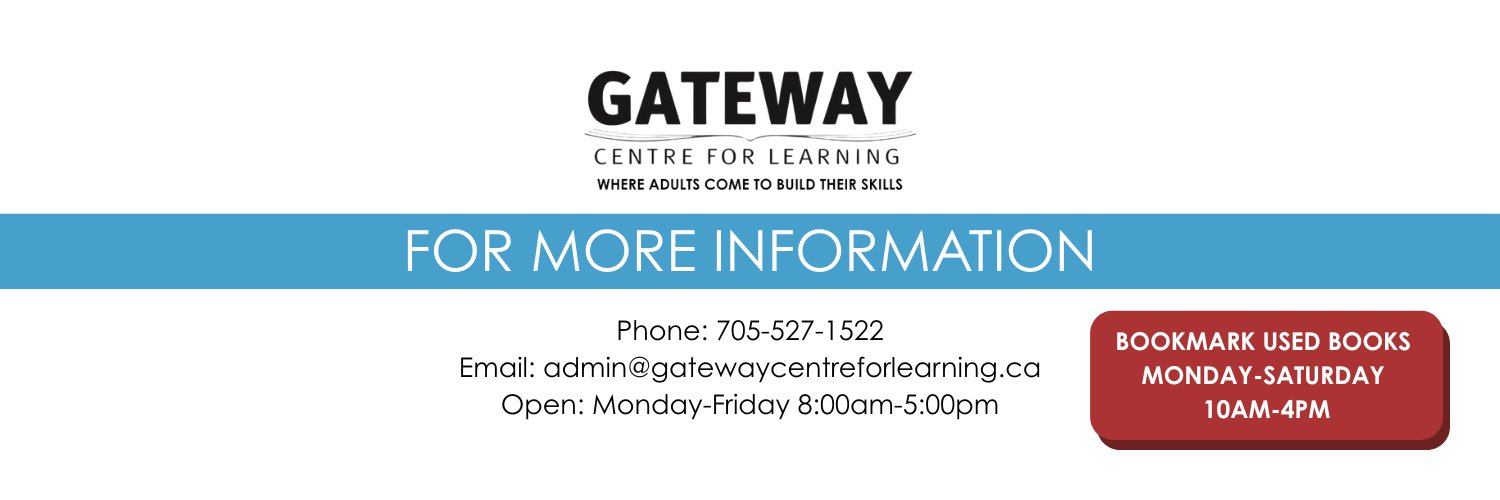 Gateway Centre for Learning banner