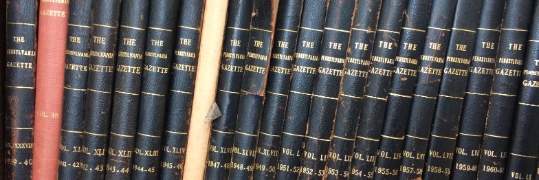 The Pennsylvania Gazette banner