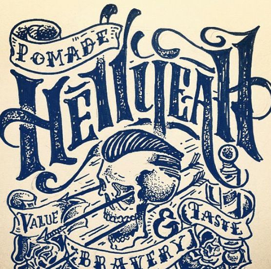Hellyeah Barbershop banner