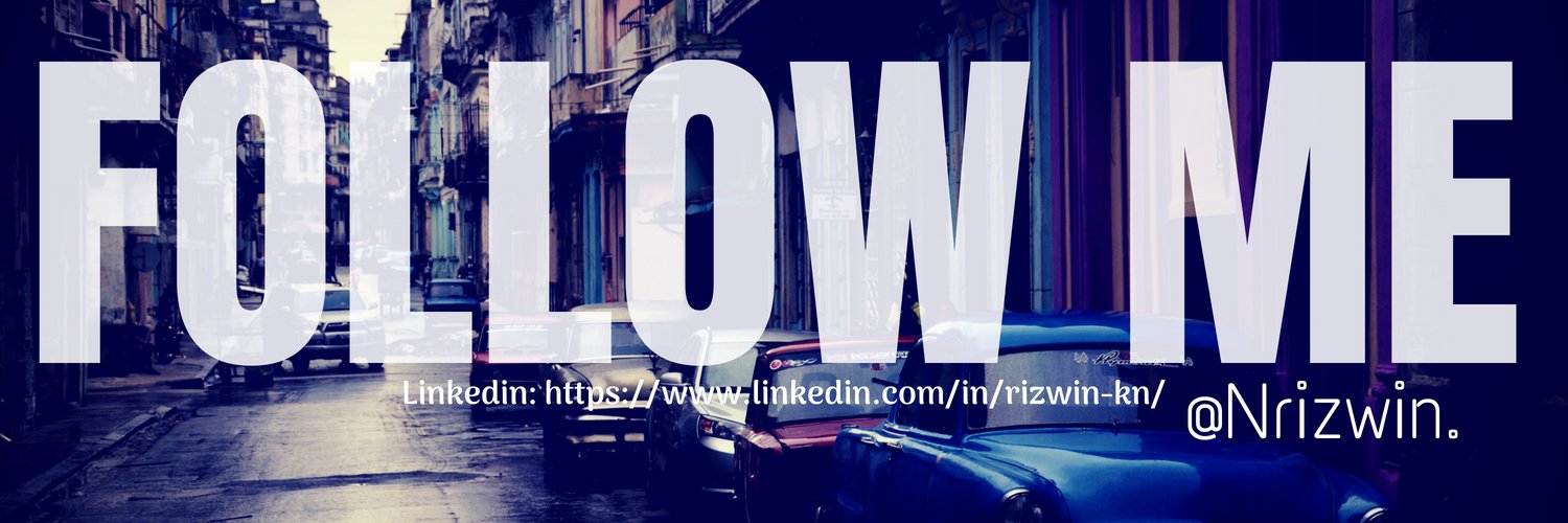 NRizwin's profile banner image