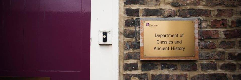 Durham Classics and Ancient History banner