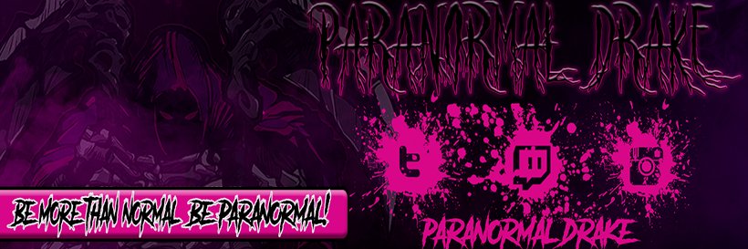 ParanormalDrake's profile banner image