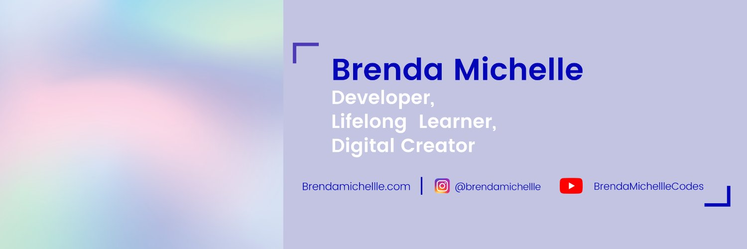 BRENDA MICHELLE banner
