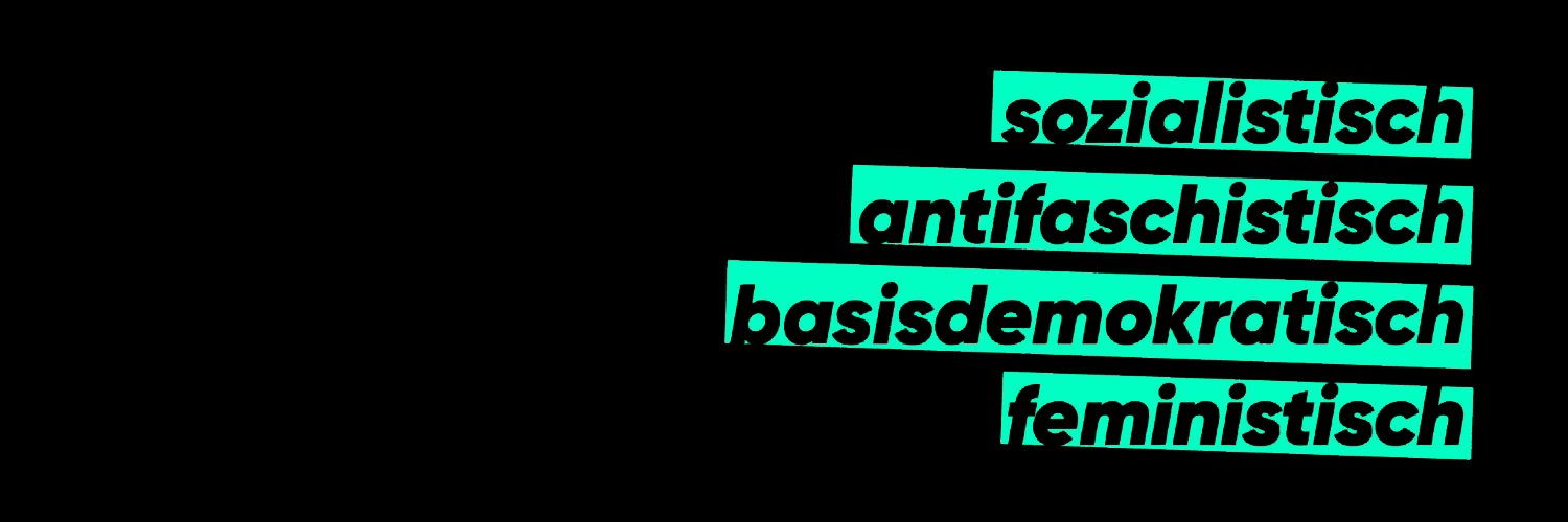 Linksjugend ['solid] Brandenburg banner