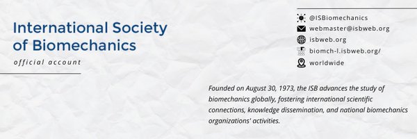 ISBiomechanics Profile Banner