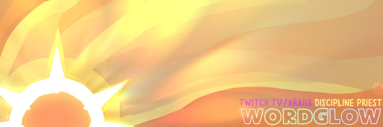 wordglow's profile banner image