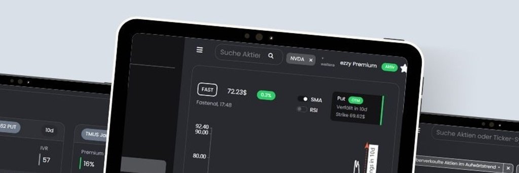 ezzy | Börseneinkommen leicht gemacht! banner