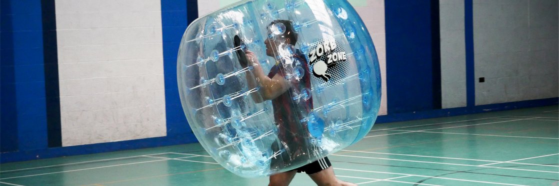 Zorb Zone banner