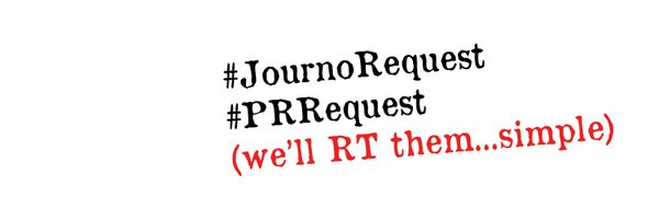 PRJournoRequest Profile Banner