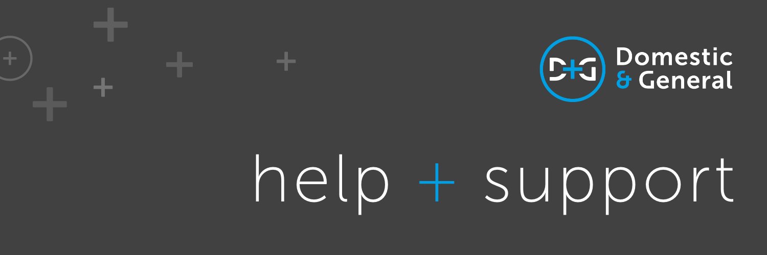 Domestic & General Support banner