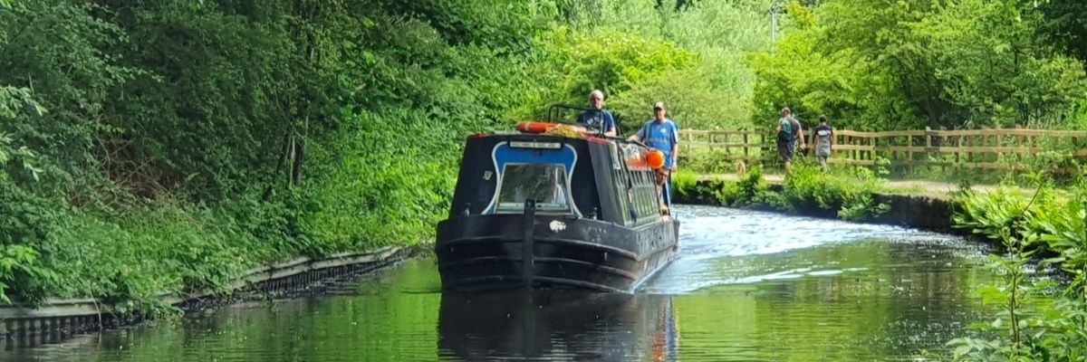 Tameside Canal Boat Trust banner