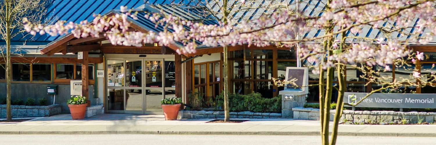 West Van Library banner