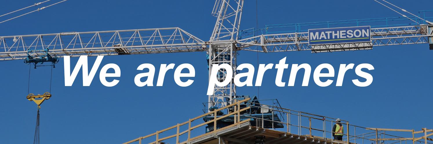 Matheson Constructors banner