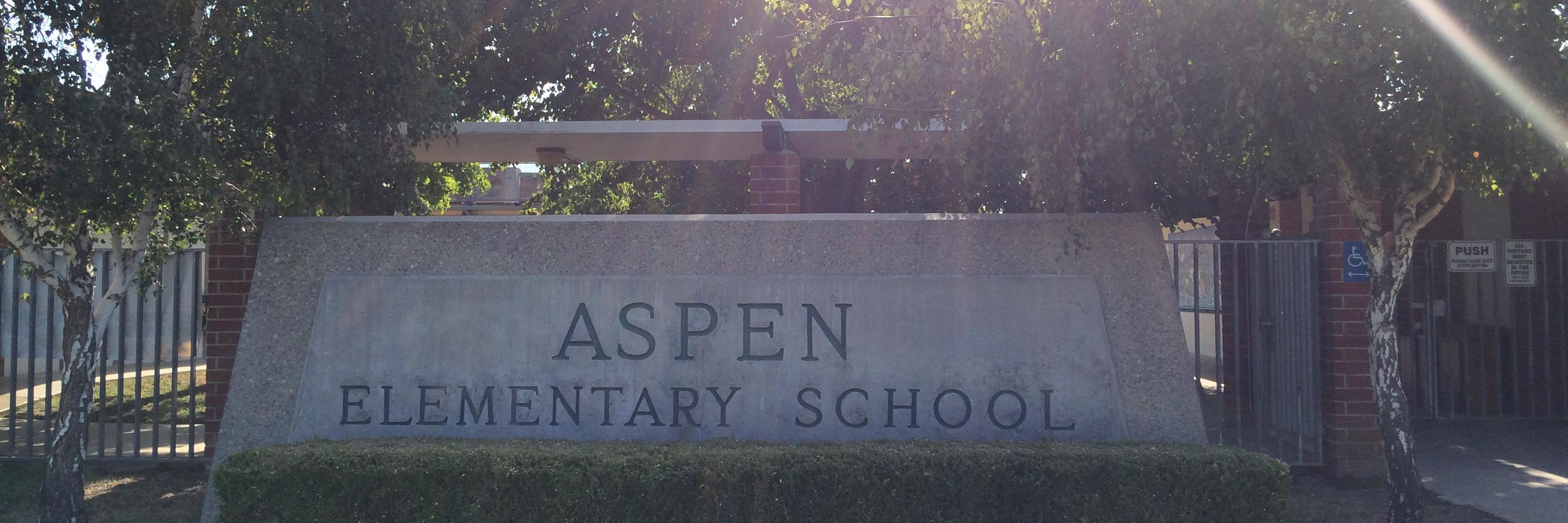 Aspen Elementary banner