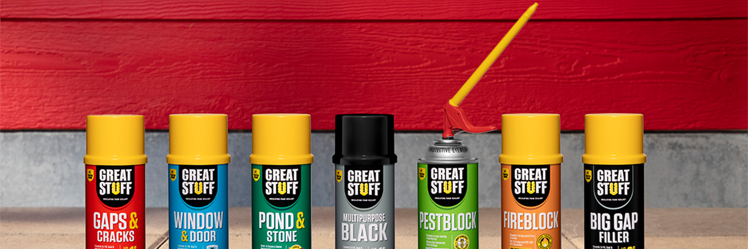 GREAT STUFF™ banner