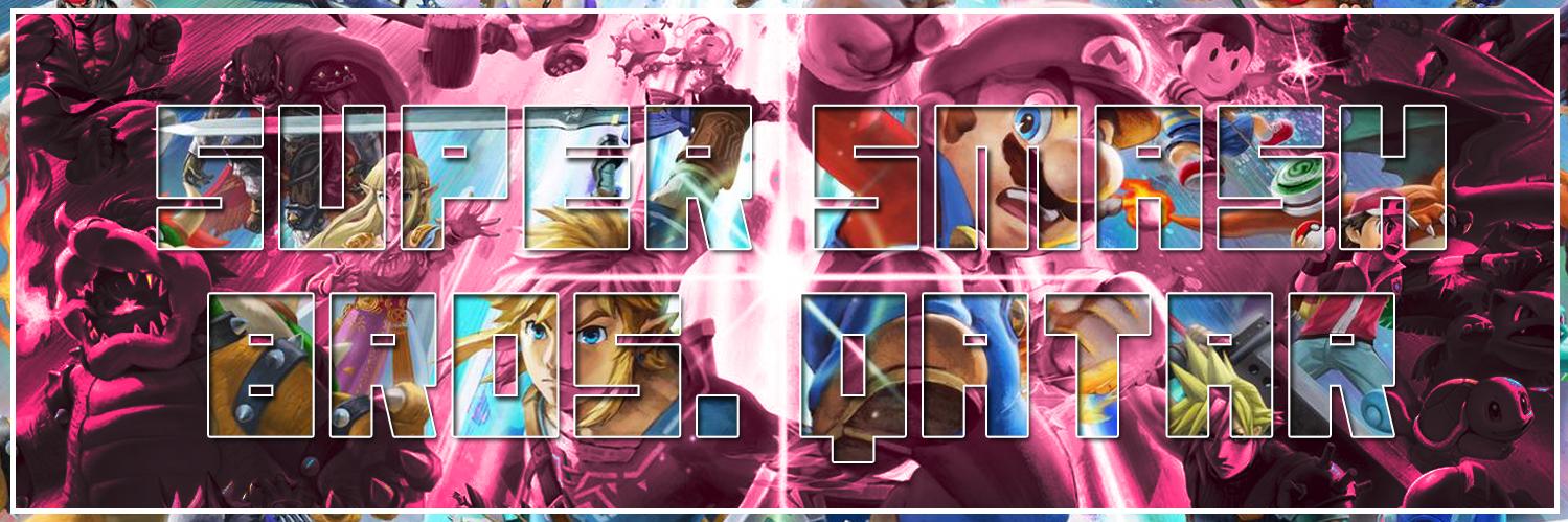 Super Smash Bros. Qatar banner