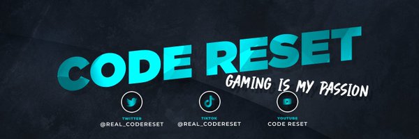 Real_CodeReset Profile Banner