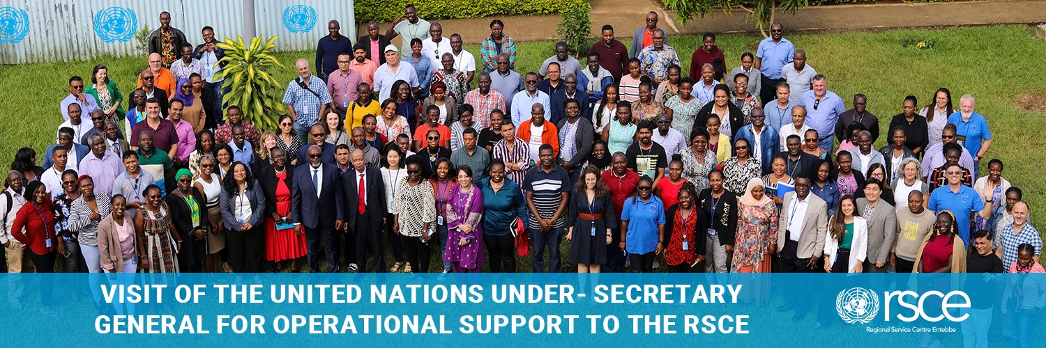 UN Regional Service Centre Entebbe (RSCE) banner