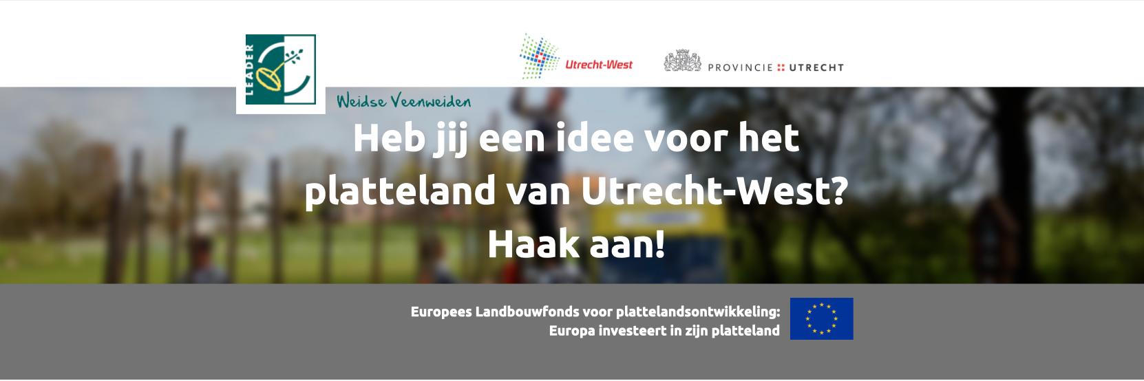 LEADER Weidse Veenweiden banner