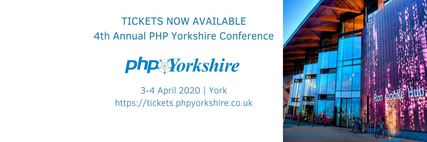 PHP Yorkshire banner