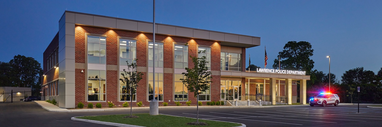 Lawrence Police Dept banner