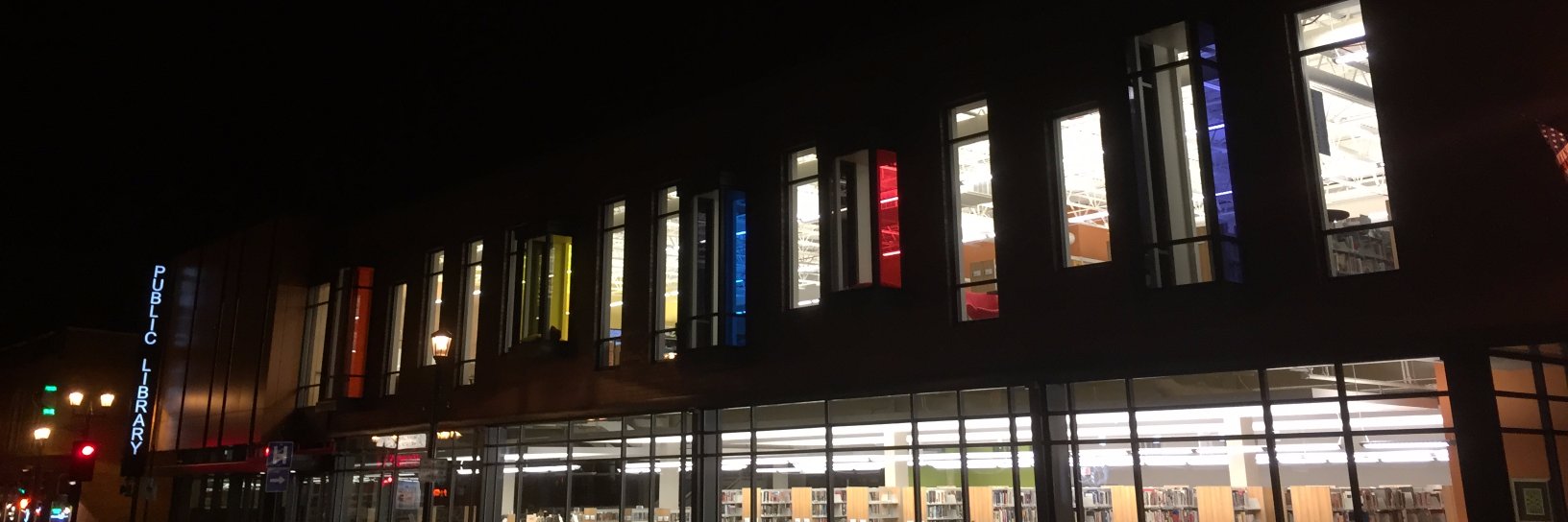Platteville Library banner