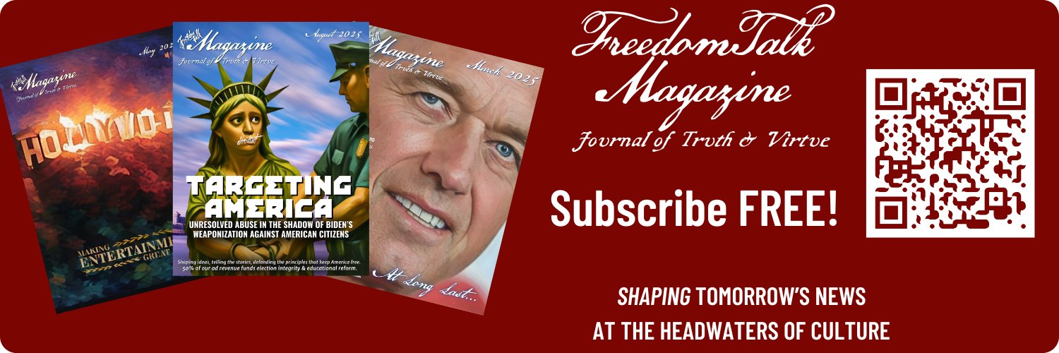 Kelly J Walker’s FreedomTalk banner