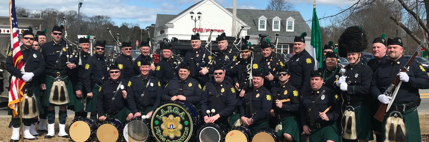 IAPOA Pipes & Drums banner