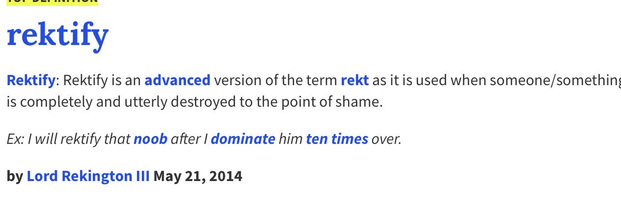 rektify banner