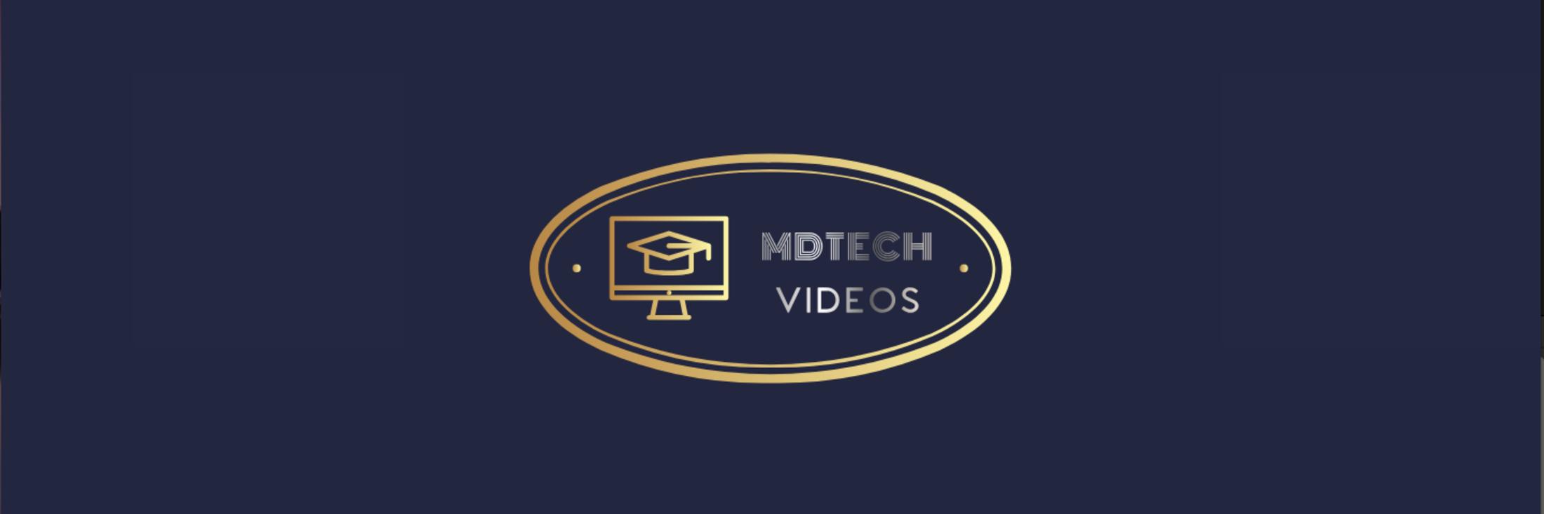 MDTechVideos's profile banner image