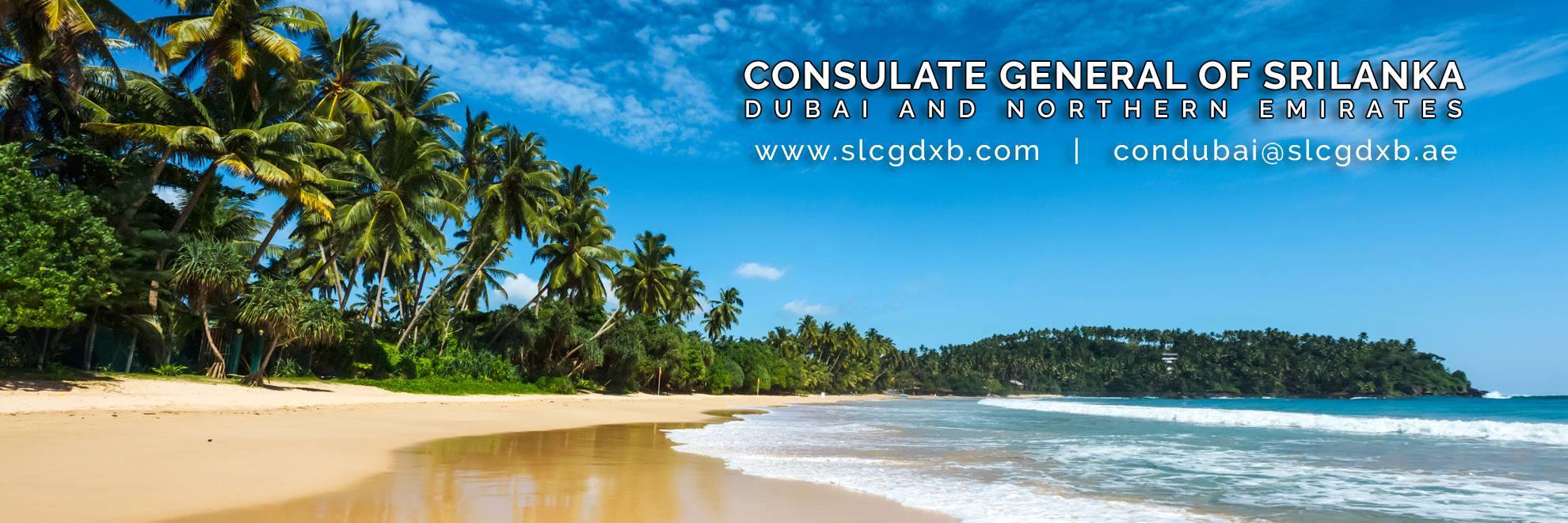 Sri Lanka Consulate General in Dubai banner