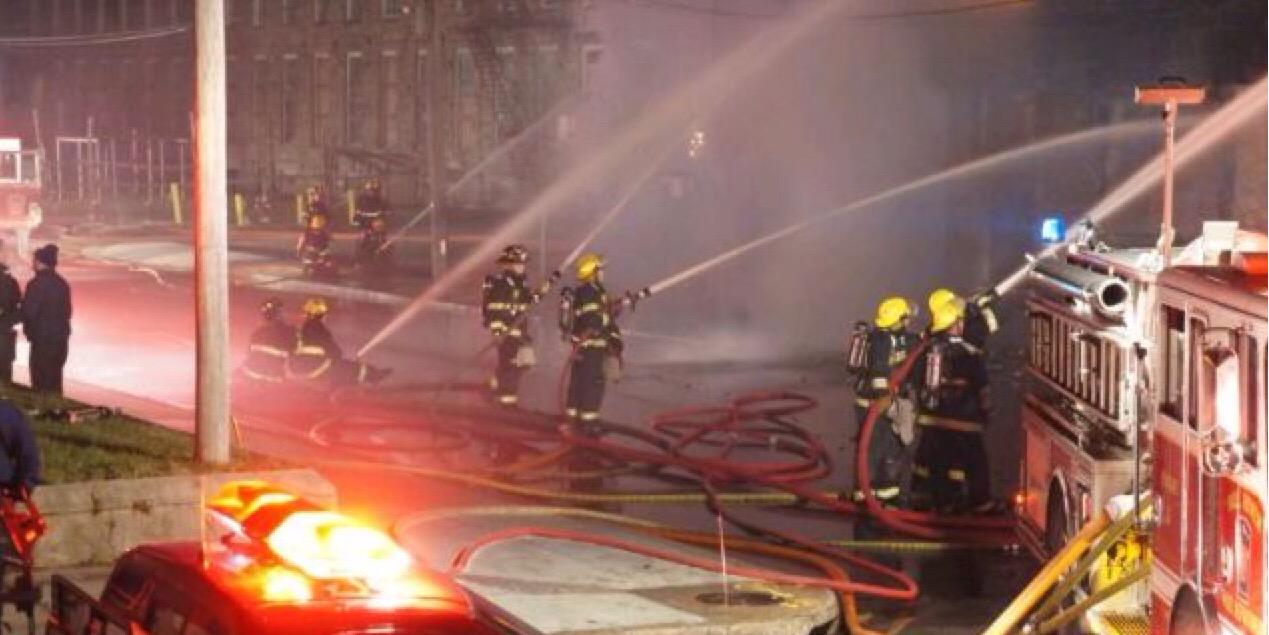 Fall River Firefighters banner
