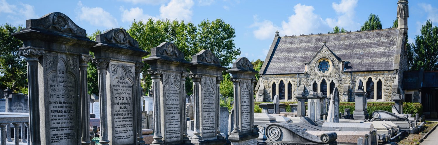 Willesden Jewish Cemetery banner