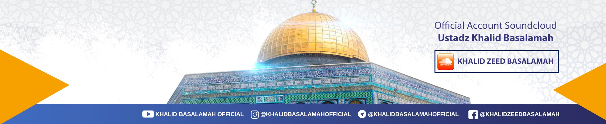 Khalid Basalamah Official banner