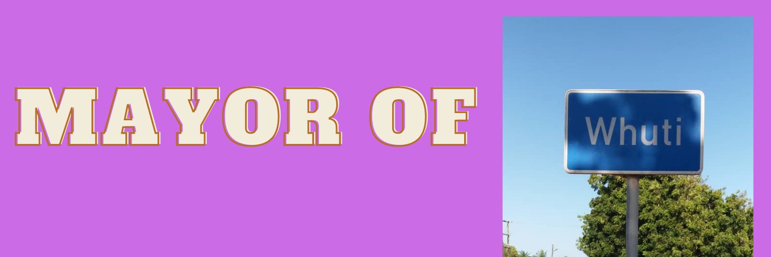 Mayor of Whuti banner