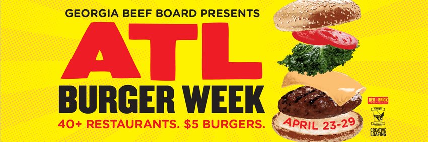 Atlanta Burger Week banner