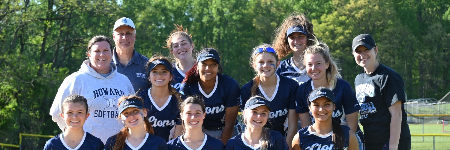 Howard Softball banner