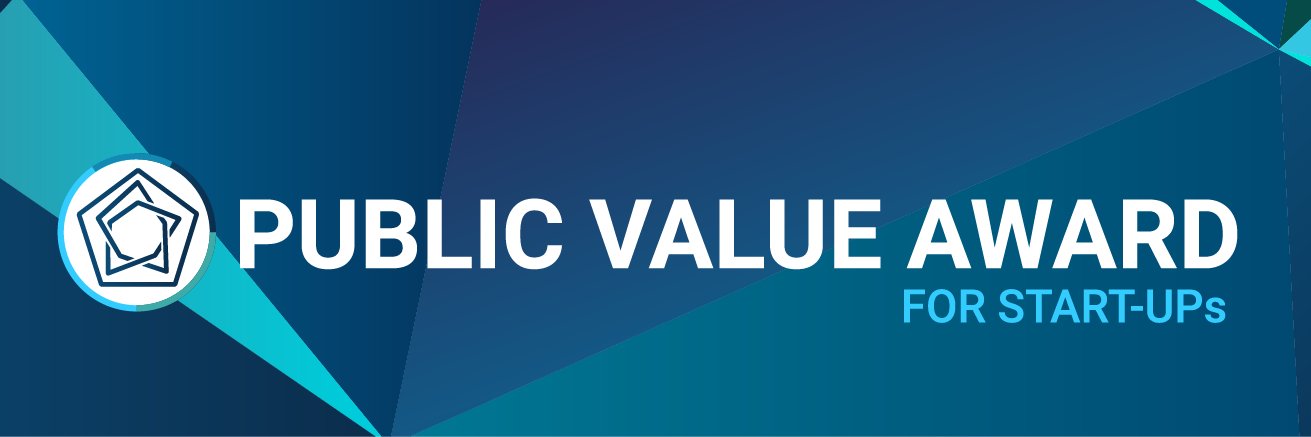 Public Value Award for Start-ups banner