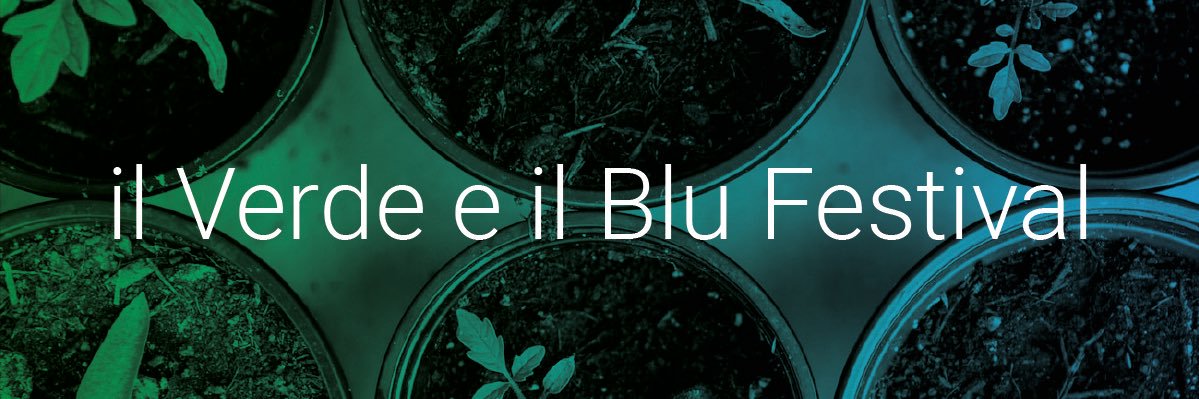 il Verde e il Blu Festival banner